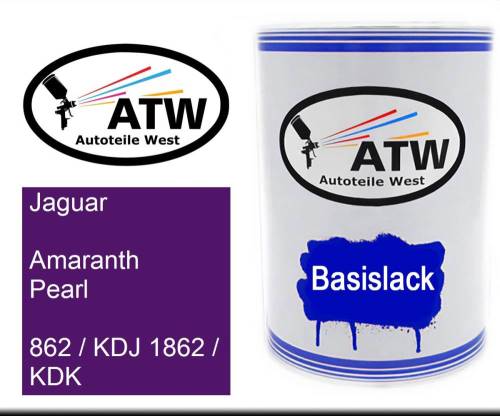 Jaguar, Amaranth Pearl, 862 / KDJ 1862 / KDK: 500ml Lackdose, von ATW Autoteile West.
